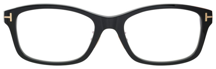 Prescription-glasses-model-Tom Ford_TF5724D_Black -FRONT