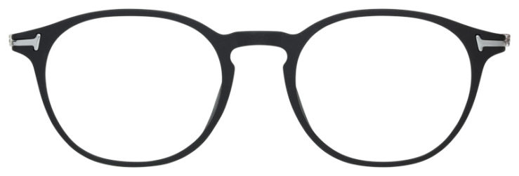 Prescription-glasses-model-Veloce_VE020_Matte Black -FRONT