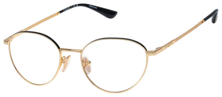Prescription-glasses-model-Vogue_VO4306_Gold Black -45