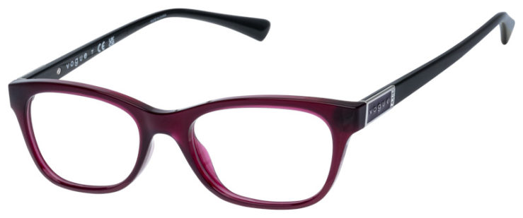 Prescription-glasses-model-Vogue_VO5424B_Cherry -45 Prescription-glasses-model-Vogue_VO5424B_Cherry -45