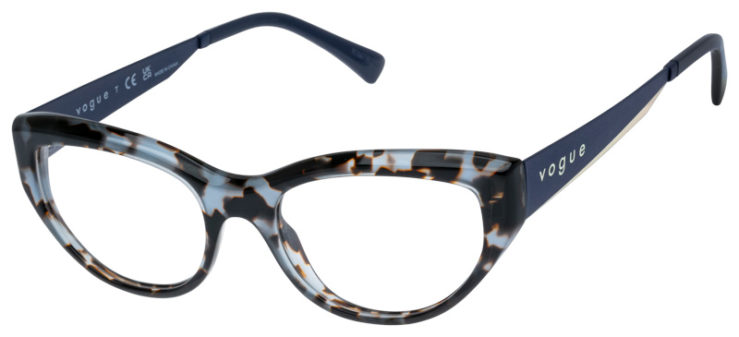 Prescription-glasses-model-Vogue_VO5560_Blue Tortoise -45 Prescription-glasses-model-Vogue_VO5560_Blue Tortoise -45